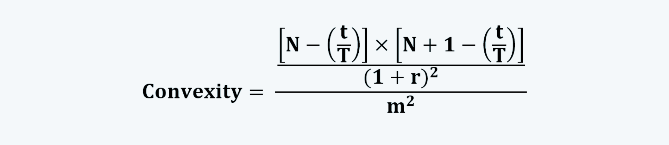 Closed form equation for convexity Fixed Income CFA Level 1 Study Notes