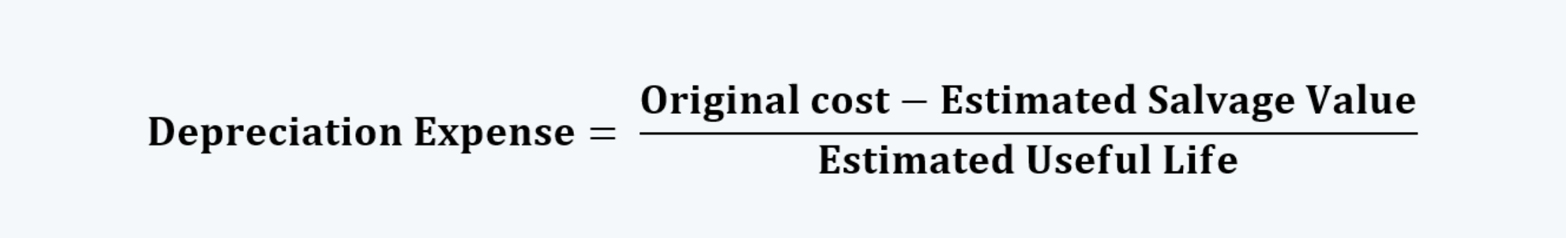 Calculation Of Depreciation Expense Procfa 5245