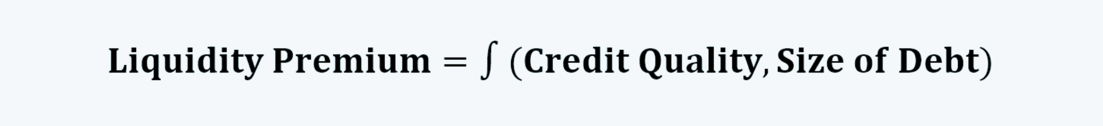 Liquidity Premium Fixed Income CFA Level 1 Study Notes