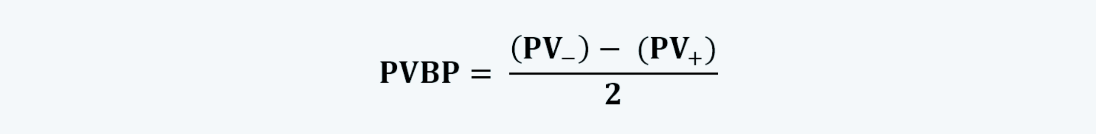 Price Value of Basis Point Fixed Income CFA Level 1 Study Notes