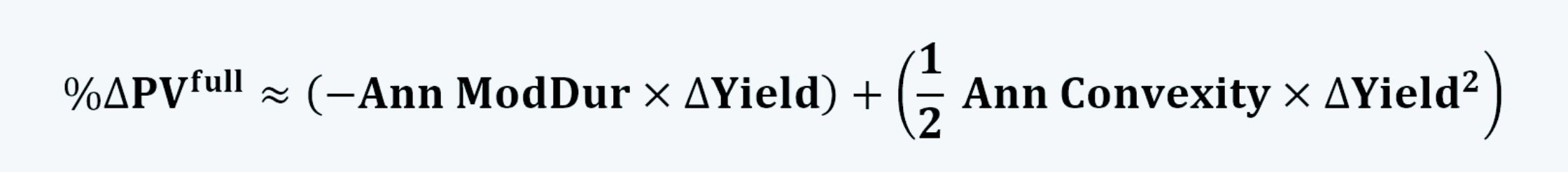 percentage change in the total price Fixed Income CFA Level 1 Study Notes