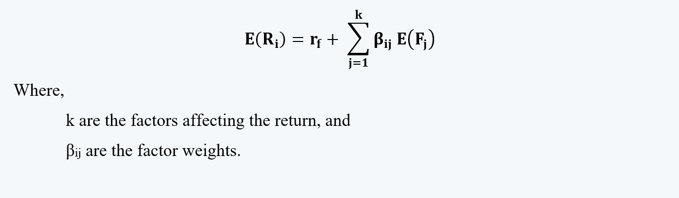 Expected Return Portfolio Management CFA level 1 Study Notes