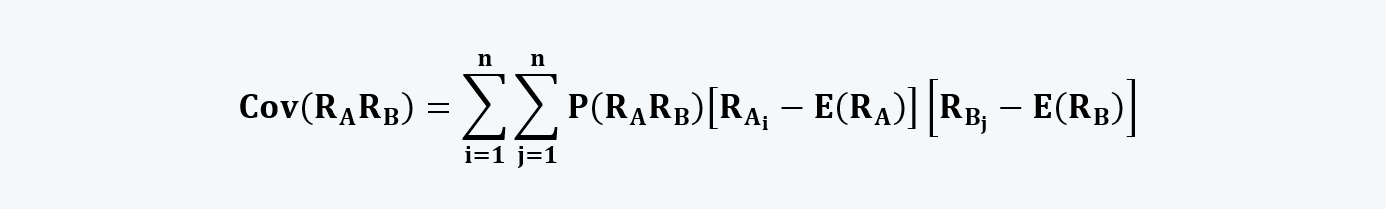 Covariance of the joint probability function Quantitative Methods CFA level 1 Study Notes