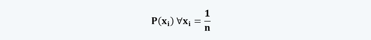 probability of any one of the outcomes Quantitative Methods CFA level 1 Study Notes