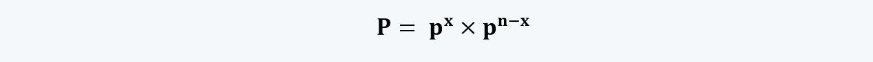 probability of the success of an event Quantitative Methods CFA level 1 Study Notes