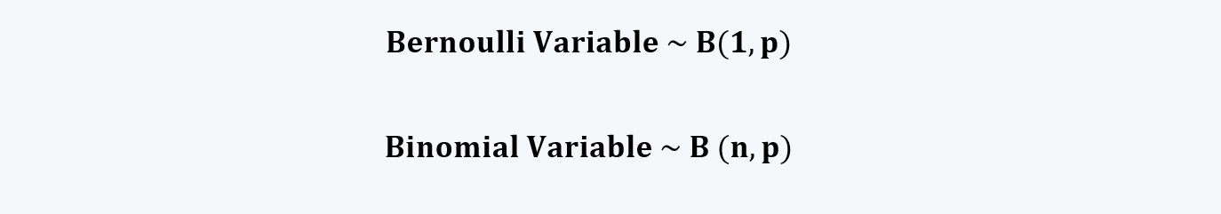 Mean of the Binomial and Bernoulli Variables Quantitative Methods CFA level 1 Study Notes