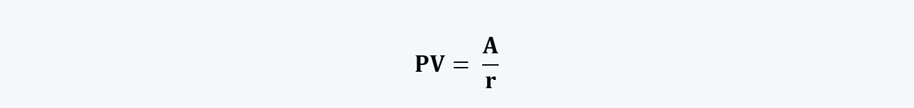 Present Value of Perpetuity Quantitative Methods CFA level 1 Study Notes