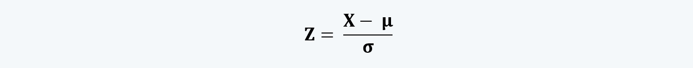 Standardizing random variable  Quantitative Methods CFA level 1 Study Notes