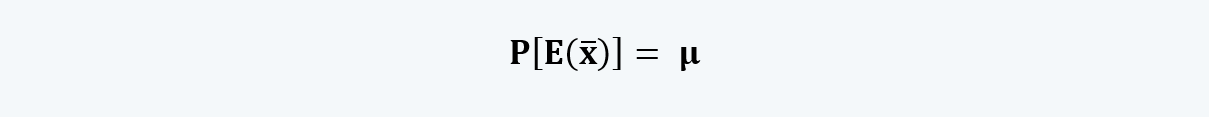 desirable properties of point estimators Quantitative Methods CFA level 1 Study Notes