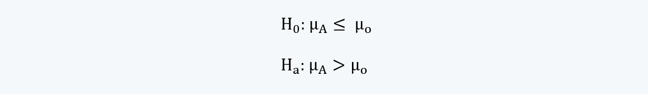 Hypothesis Testing Quantitative Methods CFA level 1 Study Notes