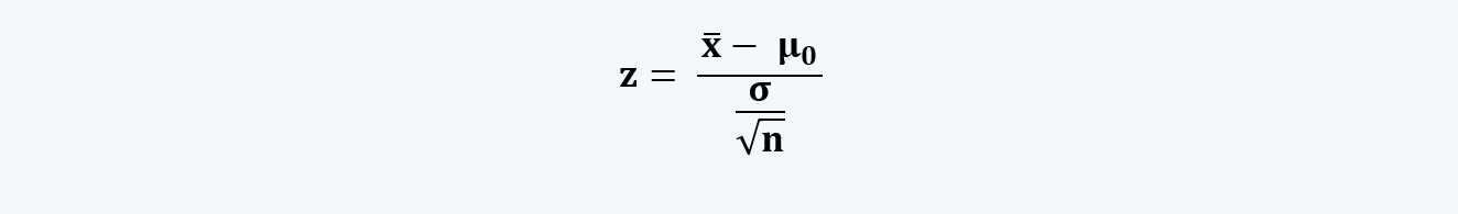 Z-test Quantitative Methods CFA level 1 Study Notes