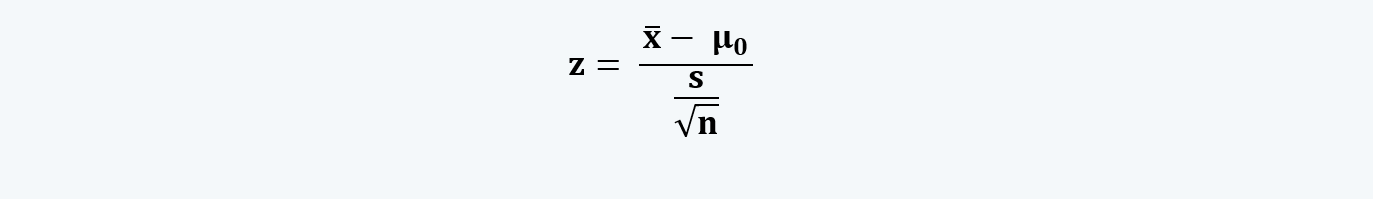 Z-test Quantitative Methods CFA level 1 Study Notes