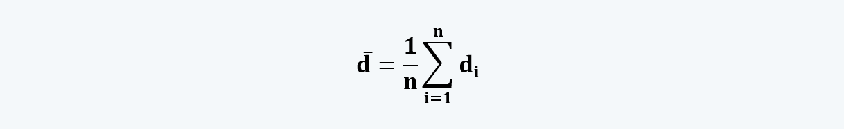 Mean Differences Quantitative Methods CFA level 1 Study Notes