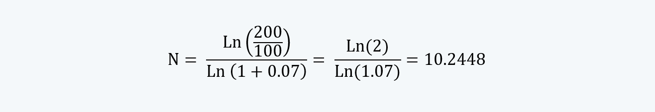 Example Value of N from PV and FV Quantitative Methods CFA level 1 Study Notes