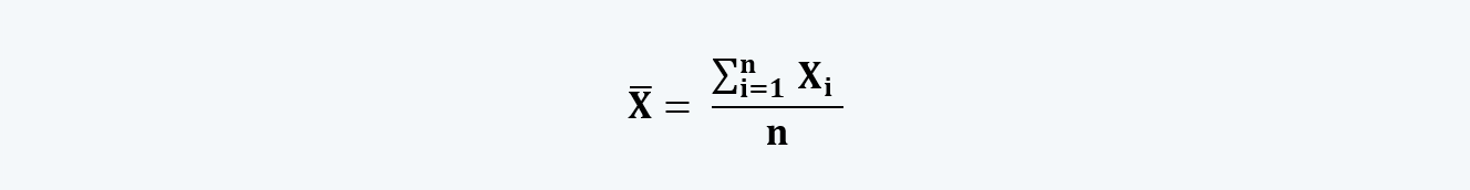 Sample Mean Quantitative Methods CFA level 1 Study Notes