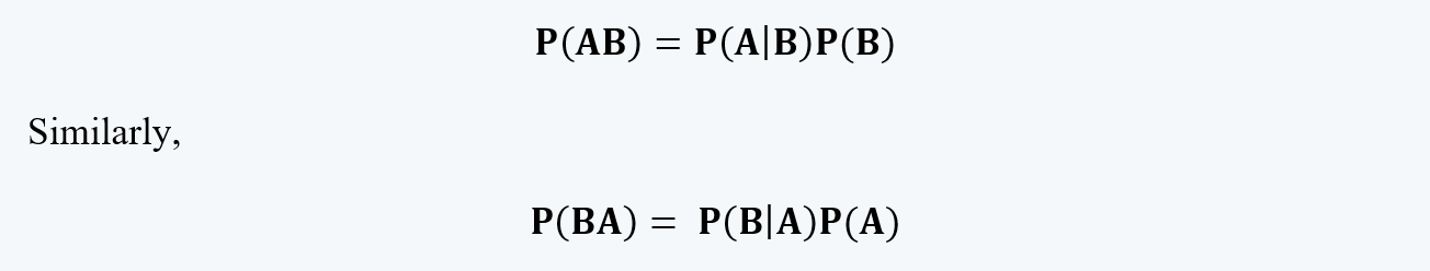 conditional probability with a formal notation Quantitative Methods CFA level 1 Study Notes