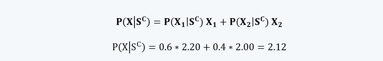 probability of individual values of X Quantitative Methods CFA level 1 Study Notes