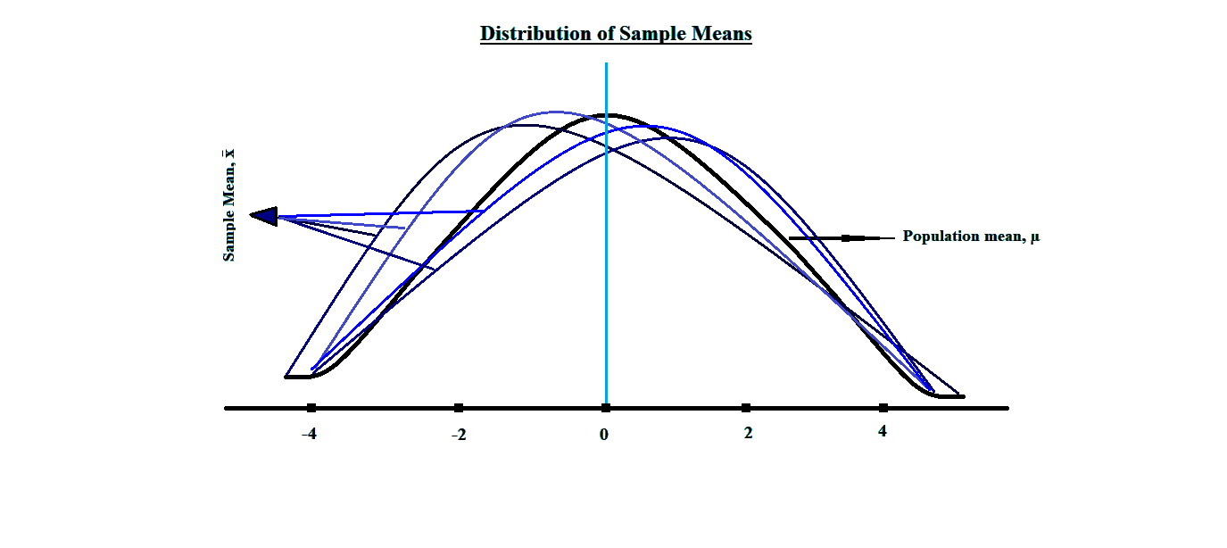 Distribution of Sample Mean Quantitative Methods CFA level 1 Study Notes